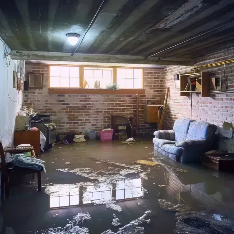 Flooded Basement Cleanup in Glenville, WV